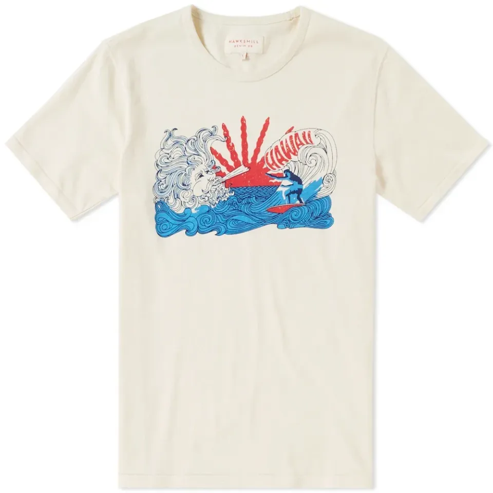 Hawksmill Denim Co. Graphic Surfer Tee