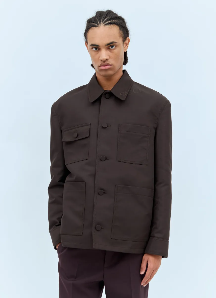 Technical Cotton-Blend Jacket