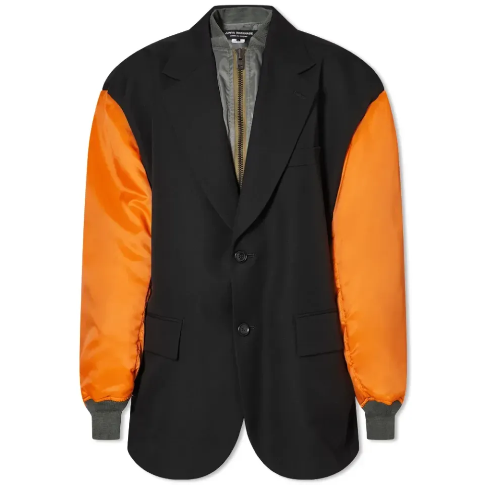 Reversible Blazer Bomber Jacket