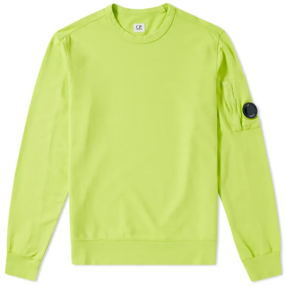 Garment Dyed Light Fleece Arm Lens Sweat