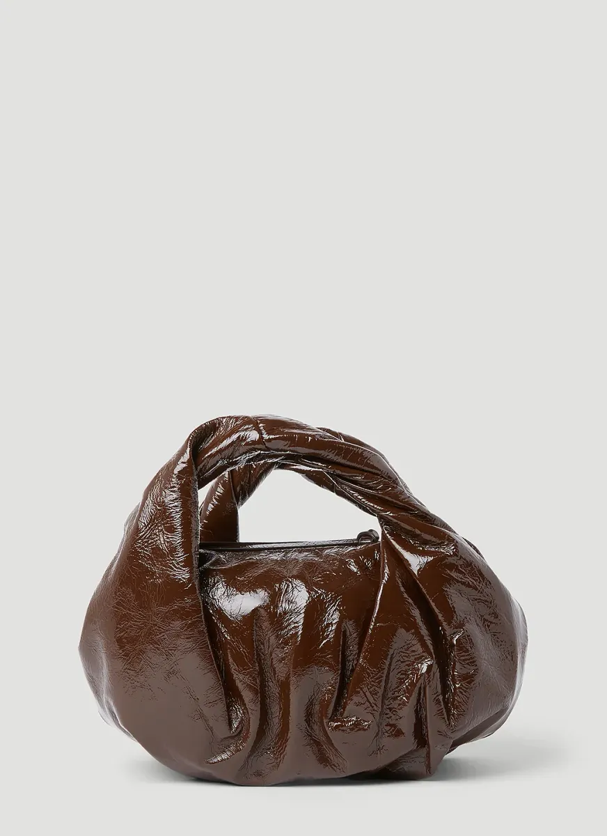 Twisted Handle Handbag