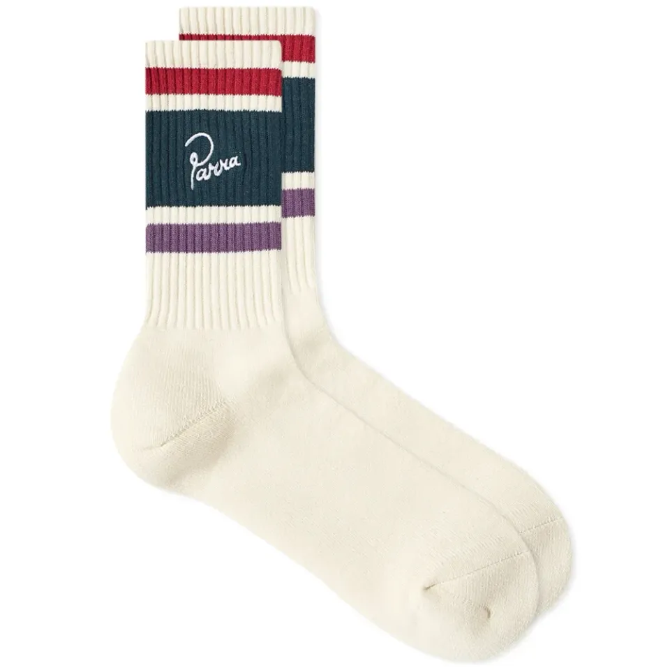 Striper Logo Crew Sock