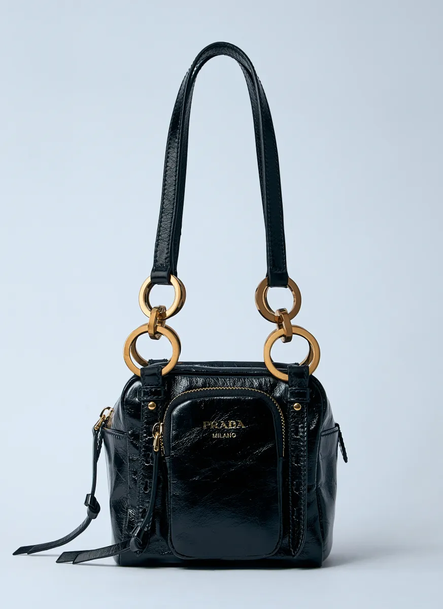 Mini Dangle Leather Handbag