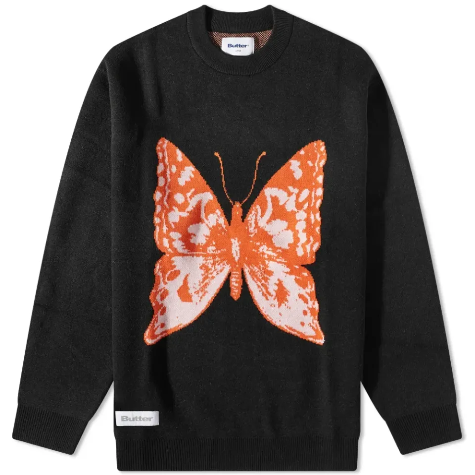 Butterfly Crew Knit