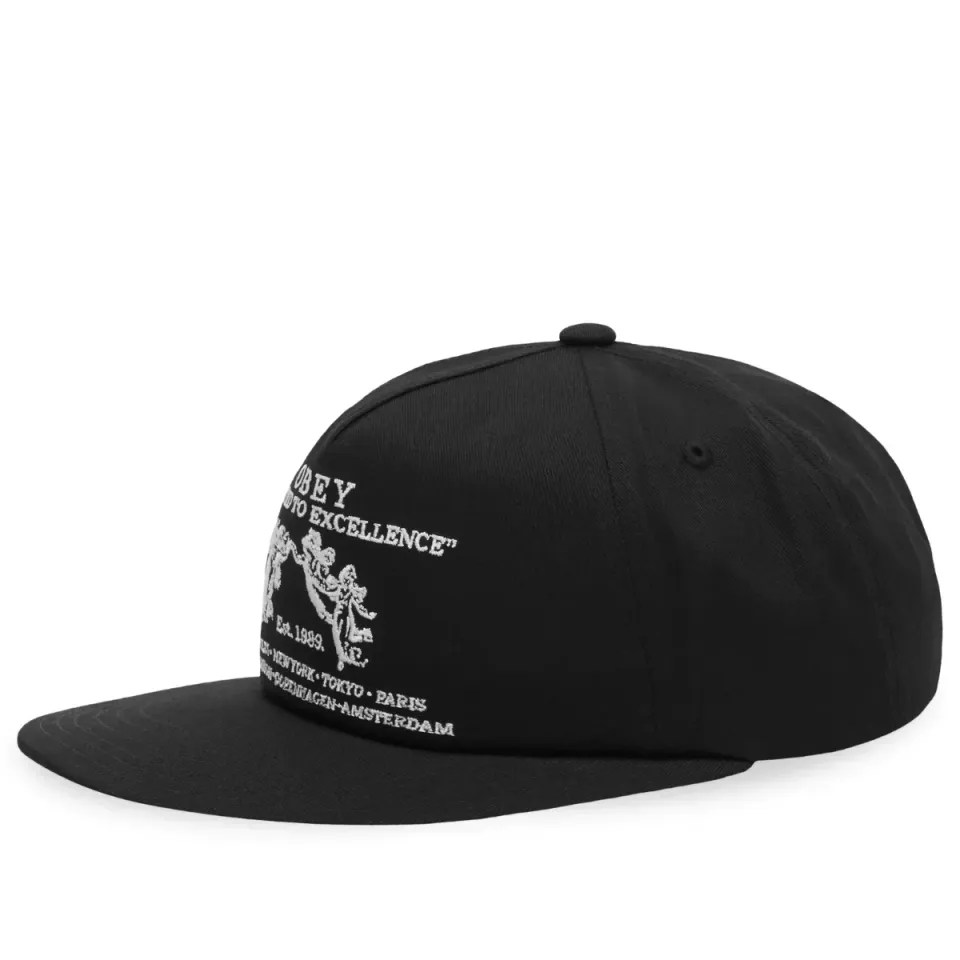 Excellence 5 Panel Snapback Cap