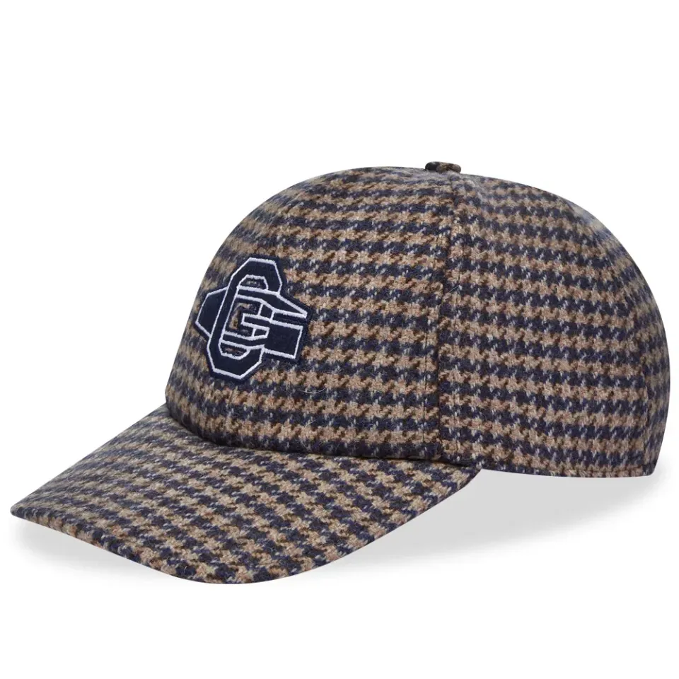 Logo Houndstooth Baseball Cap