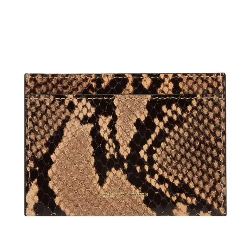 Snakeskin Card Holder
