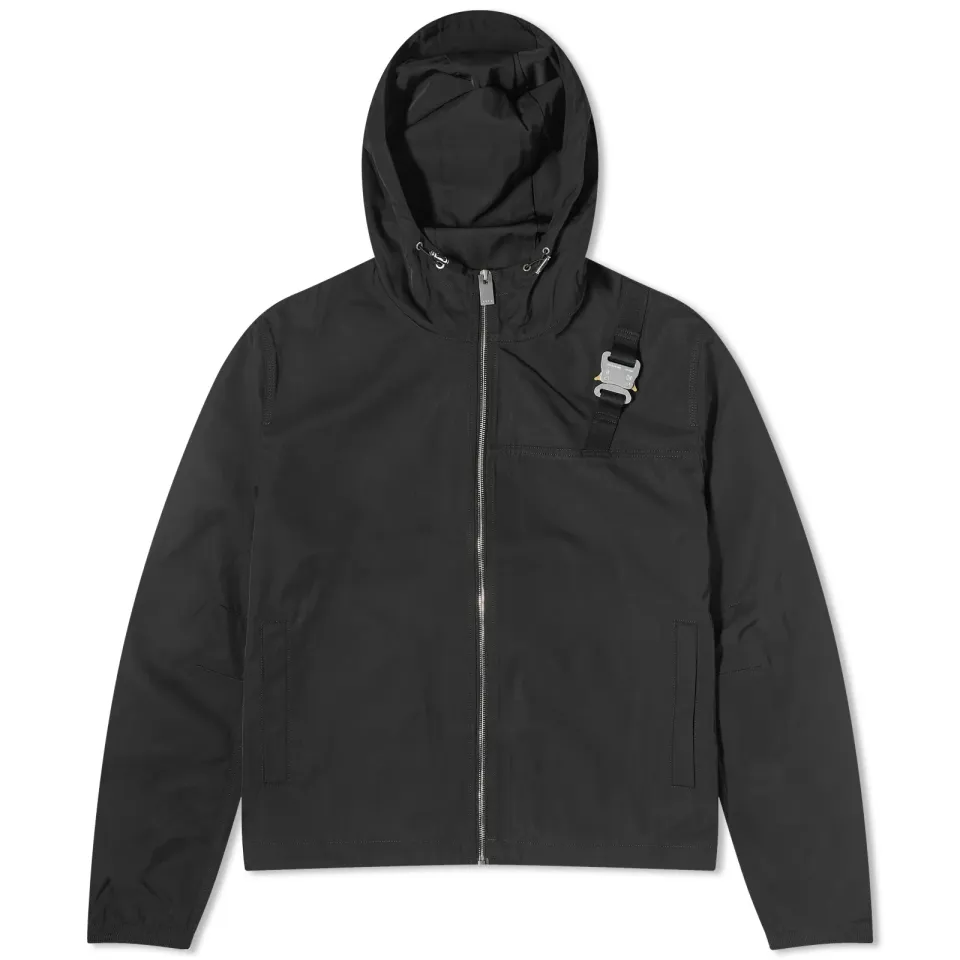 Buckle Windbreaker Jacket
