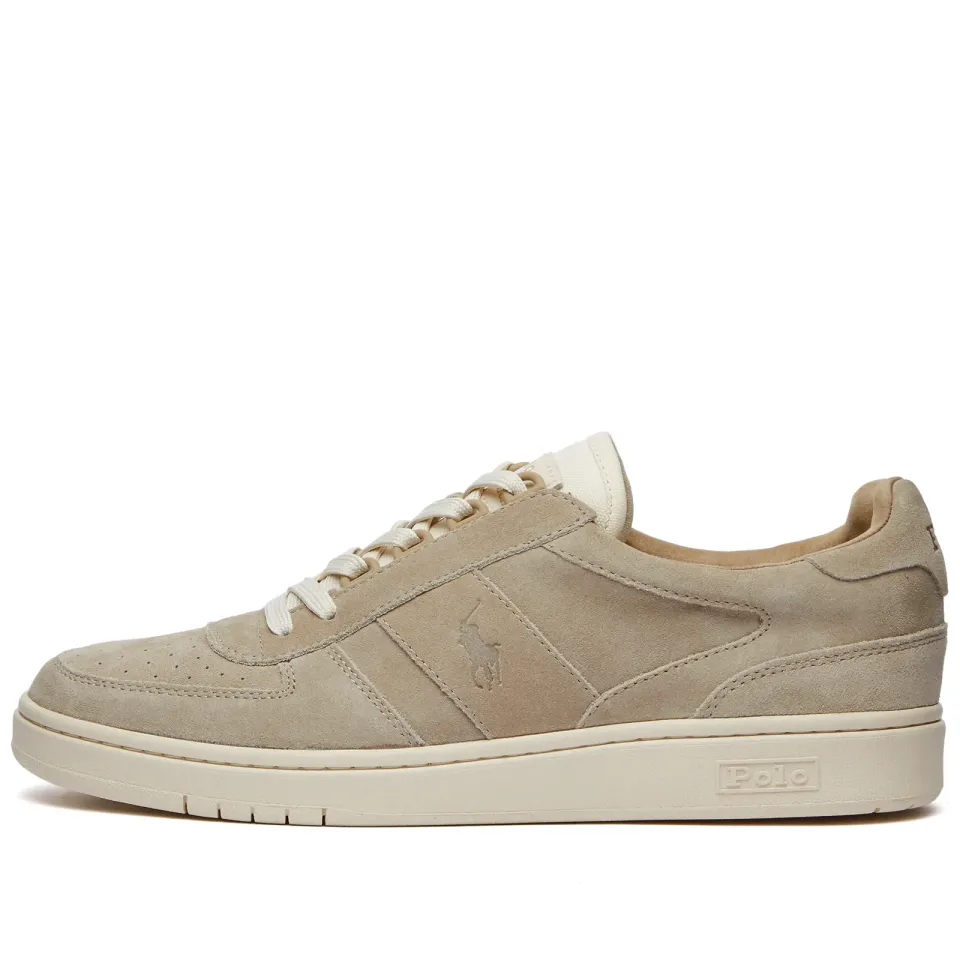 Suede Polo Court Sneaker