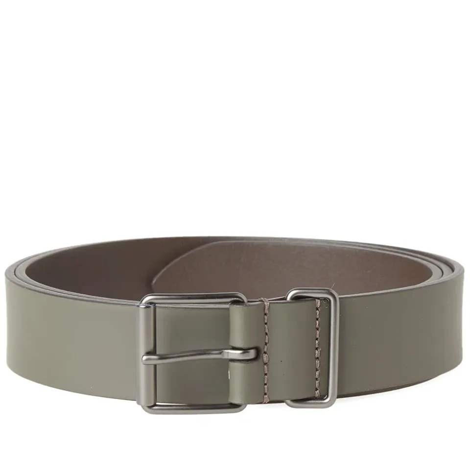 Anderson's Slim Rubberised Leather Belt