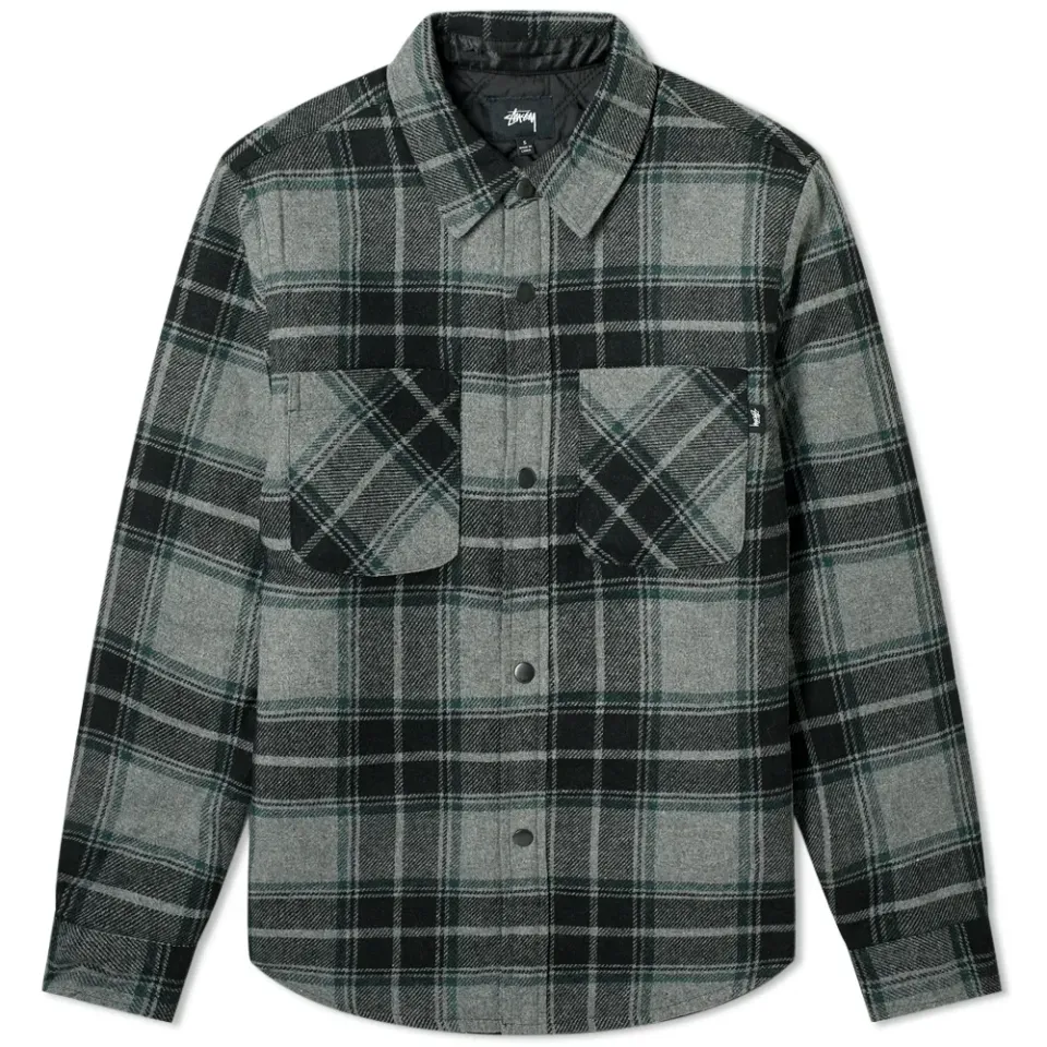 Max Plaid Quilted Shirt
