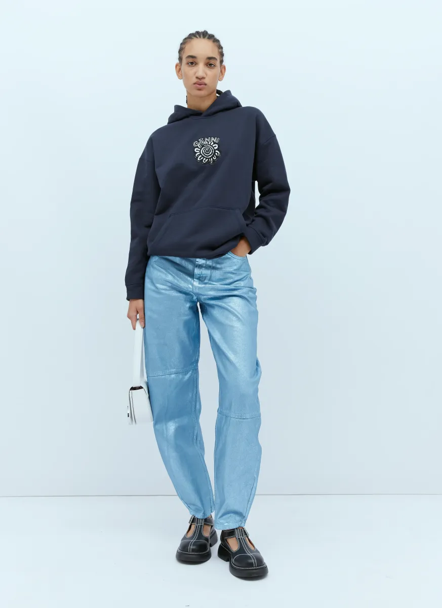Isoli Flower Hooded Sweatshirt