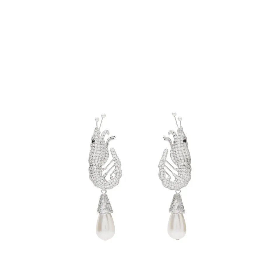 Shrimp Clip on Earrings