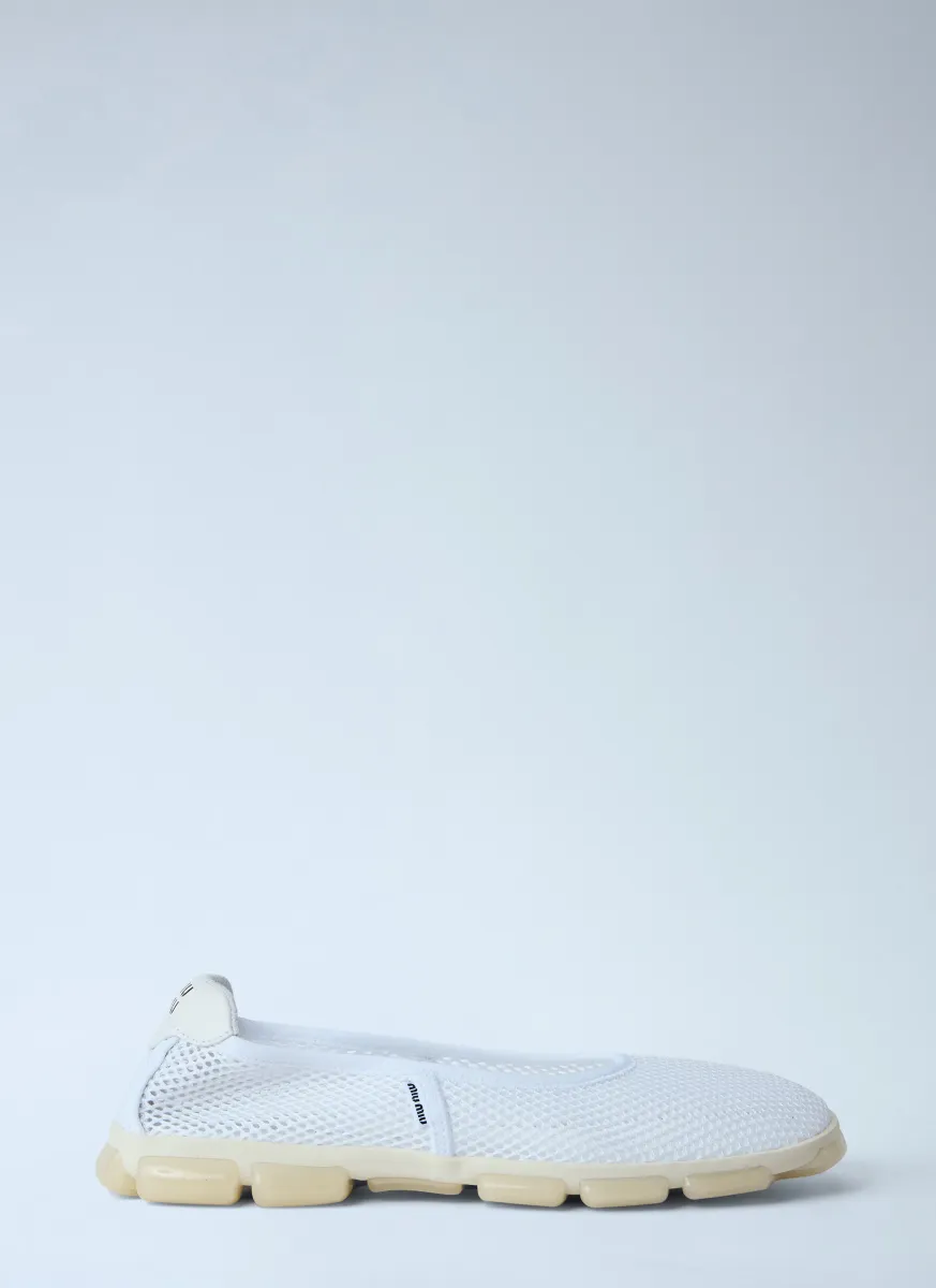 Mesh Slip-On Flats