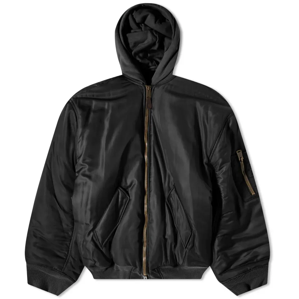 Nylon Bomber Jacket