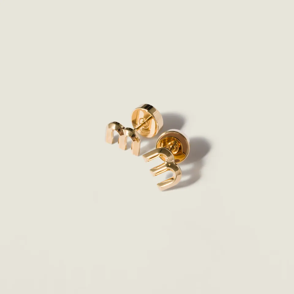 Metal earrings