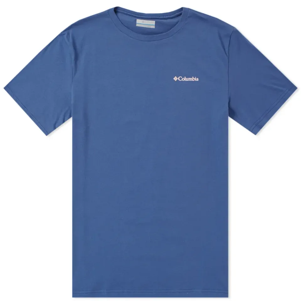 Back Print Boxed Logo Tee