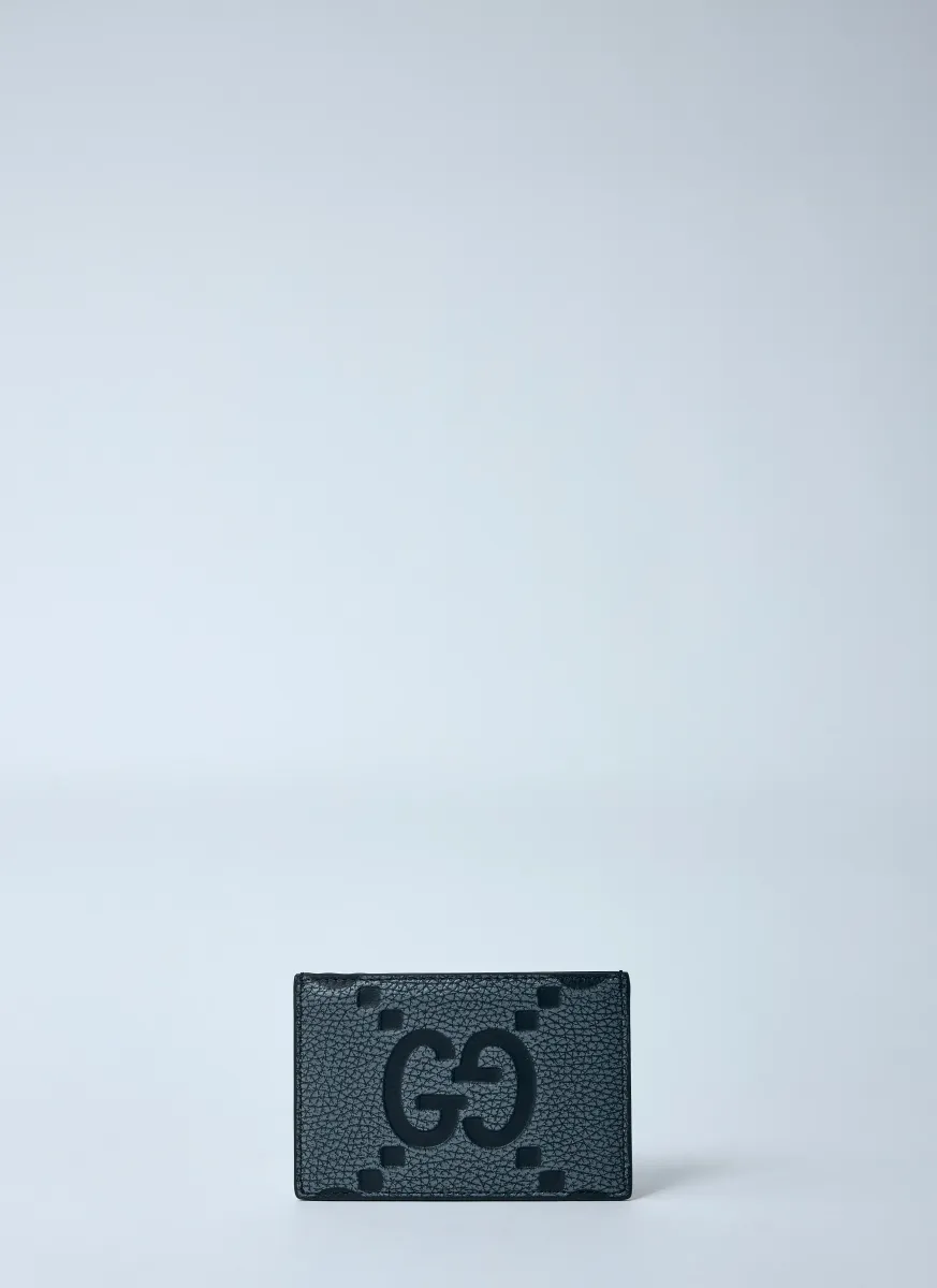 Leather Maxi GG Cardholder