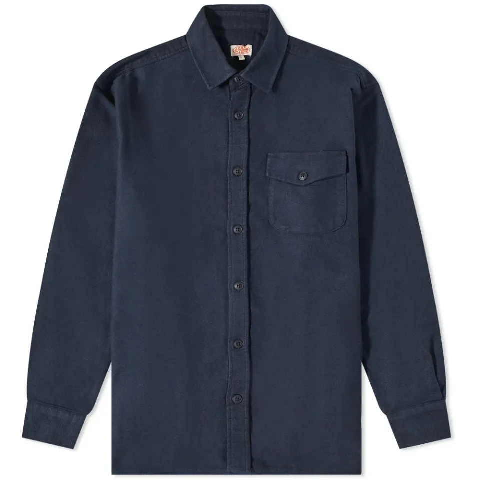 Gabardine Shirt Jacket
