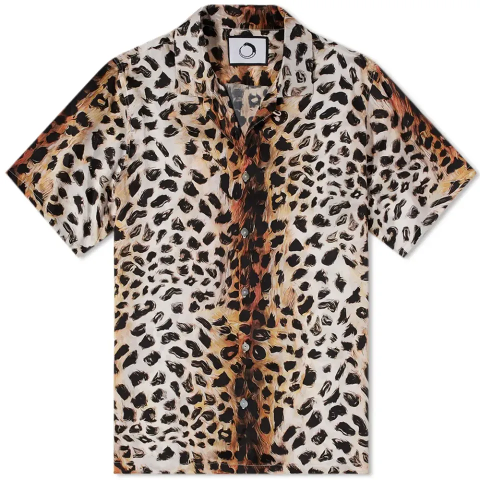 Leopard Print Vacation Shirt