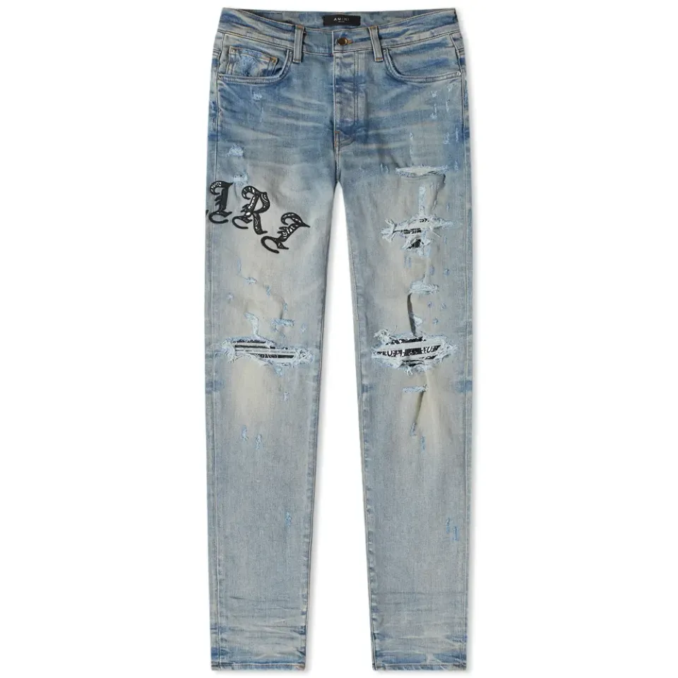 Old English Logo Jeans