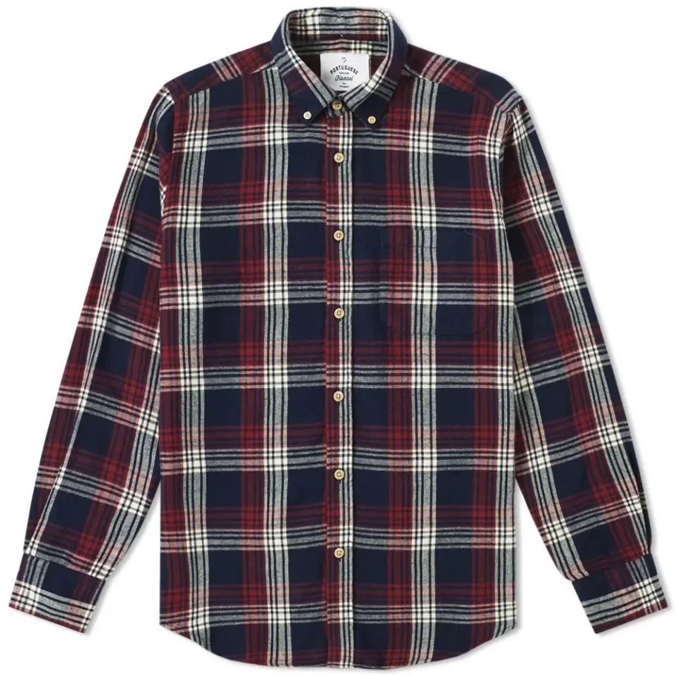 Campanha Button Down Check Shirt