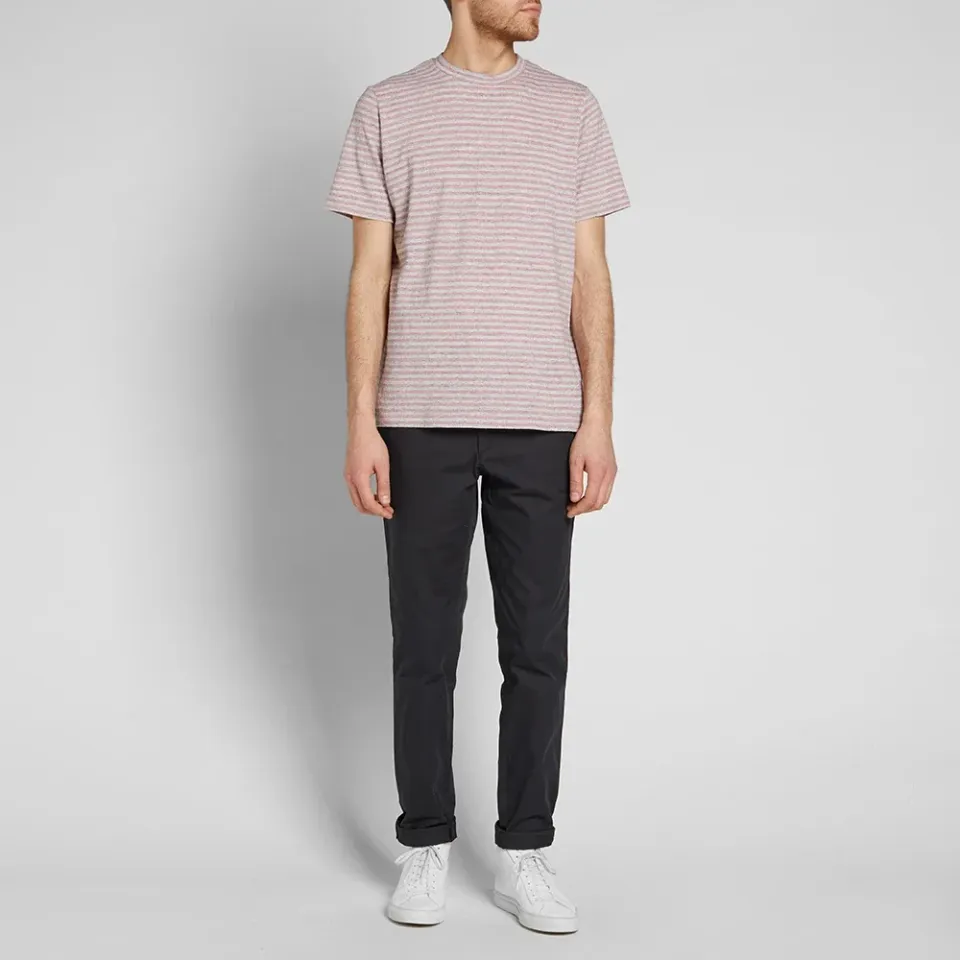 Multi Stripe Slub Tee