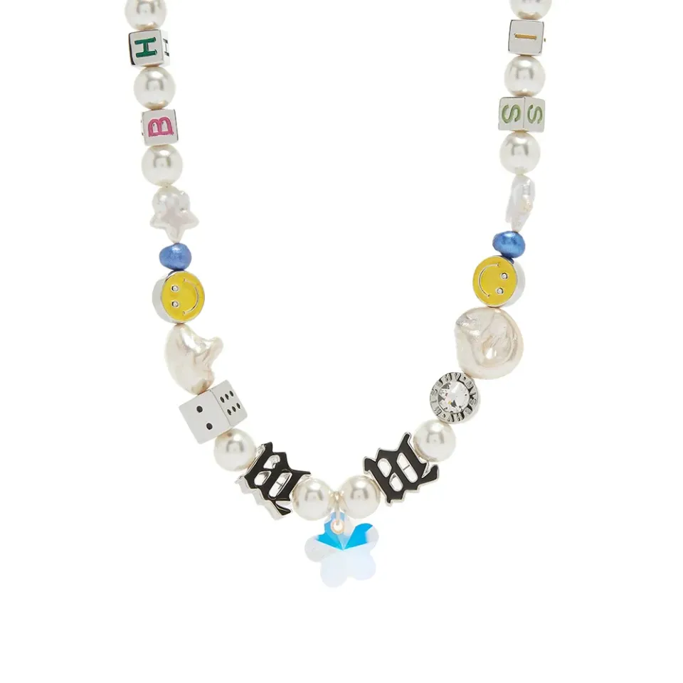 LA Charm Beaded Necklace