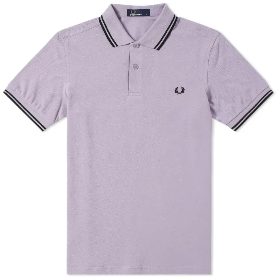 Fred Perry Slim Fit Twin Tipped Polo
