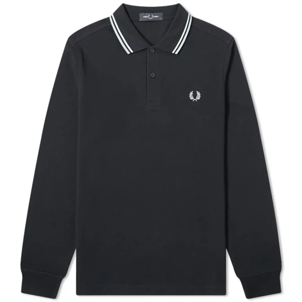 Long Sleeve Twin Tipped Polo