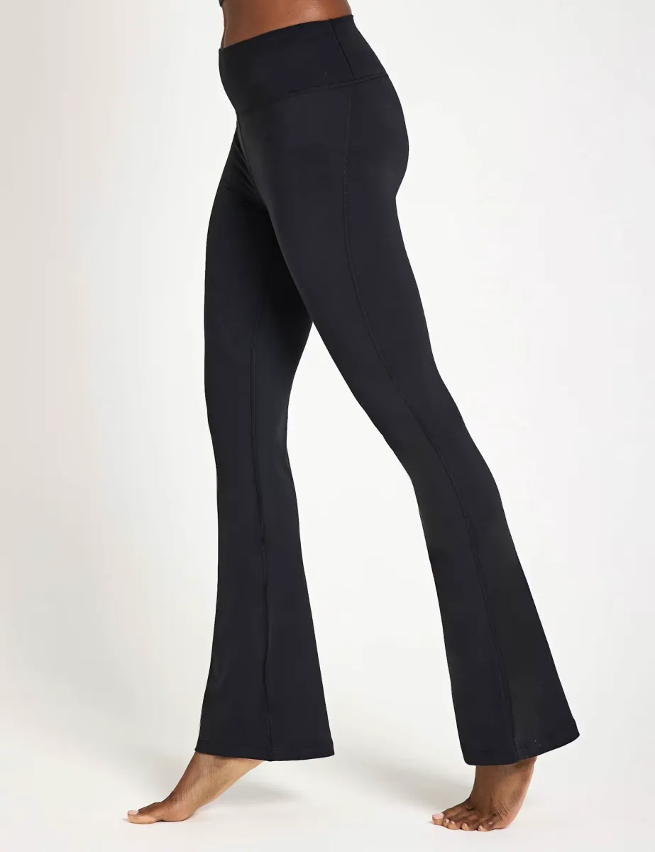 All Me Essentials High Waisted Flared Leggings Black