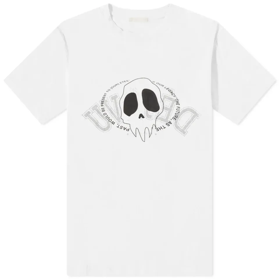 Skull Print Box Tee