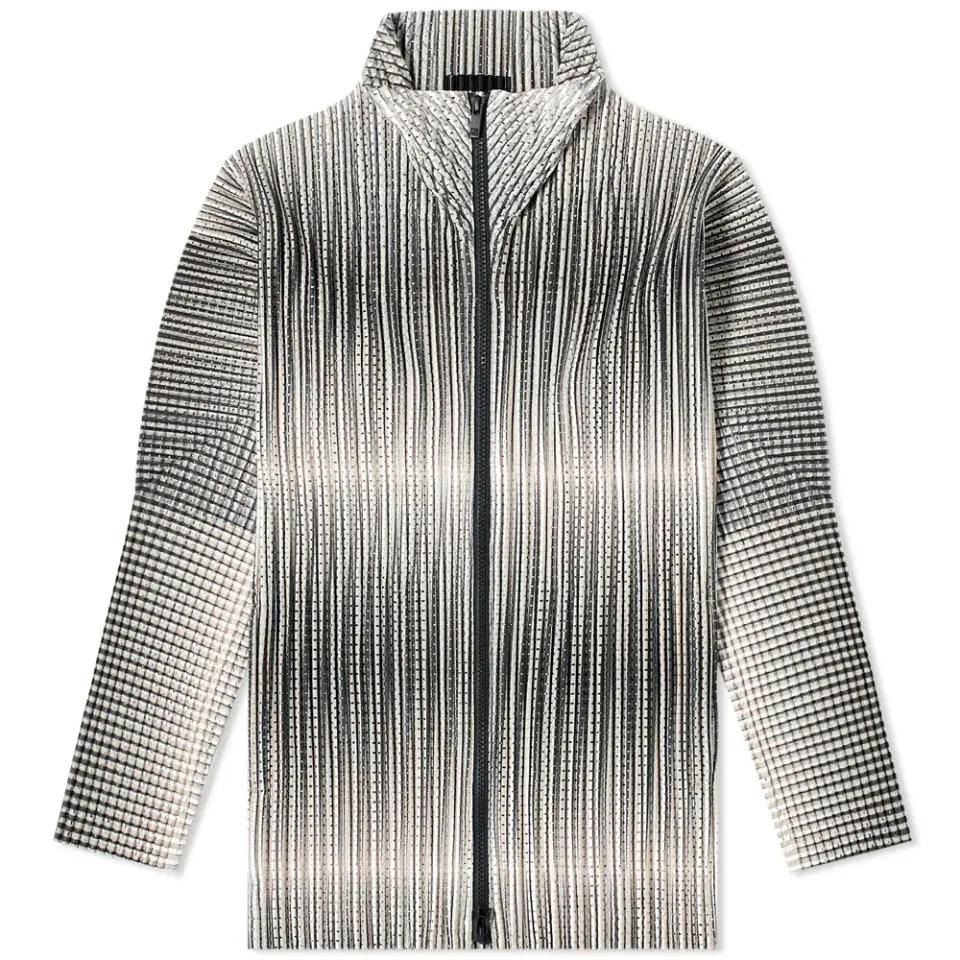 Hologram Mesh Zip Jacket