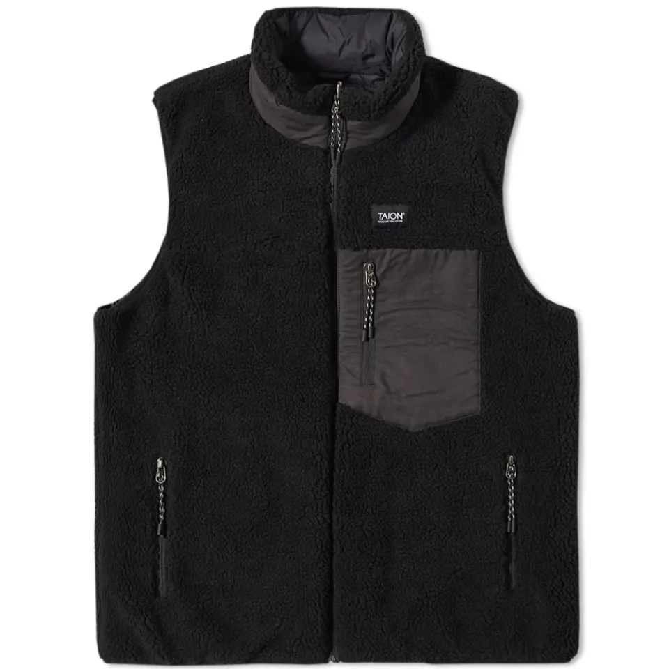 Reversible Fleece Down Vest
