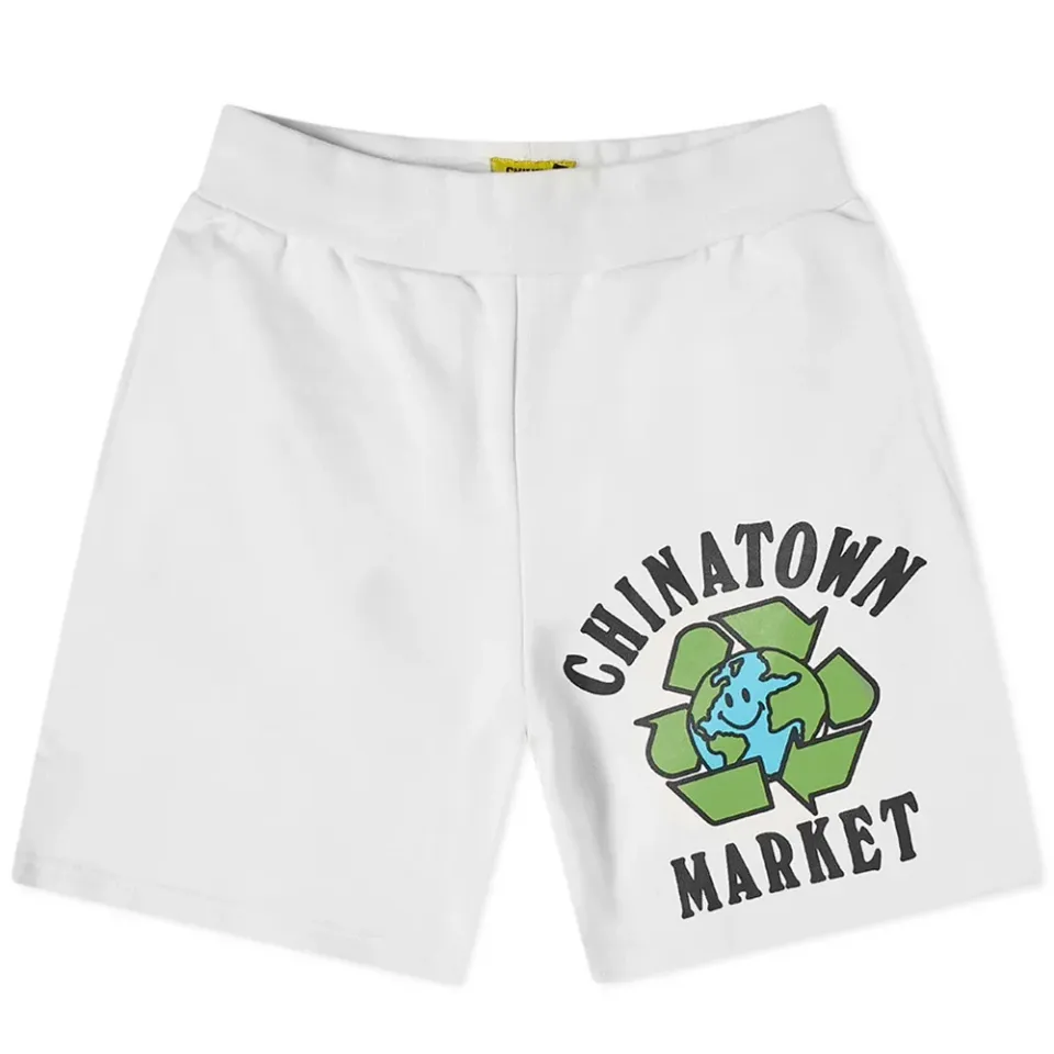 Chinatown Market Recycle Global Sweat Short