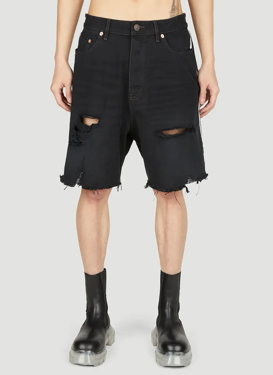 Striped Baggy Shorts