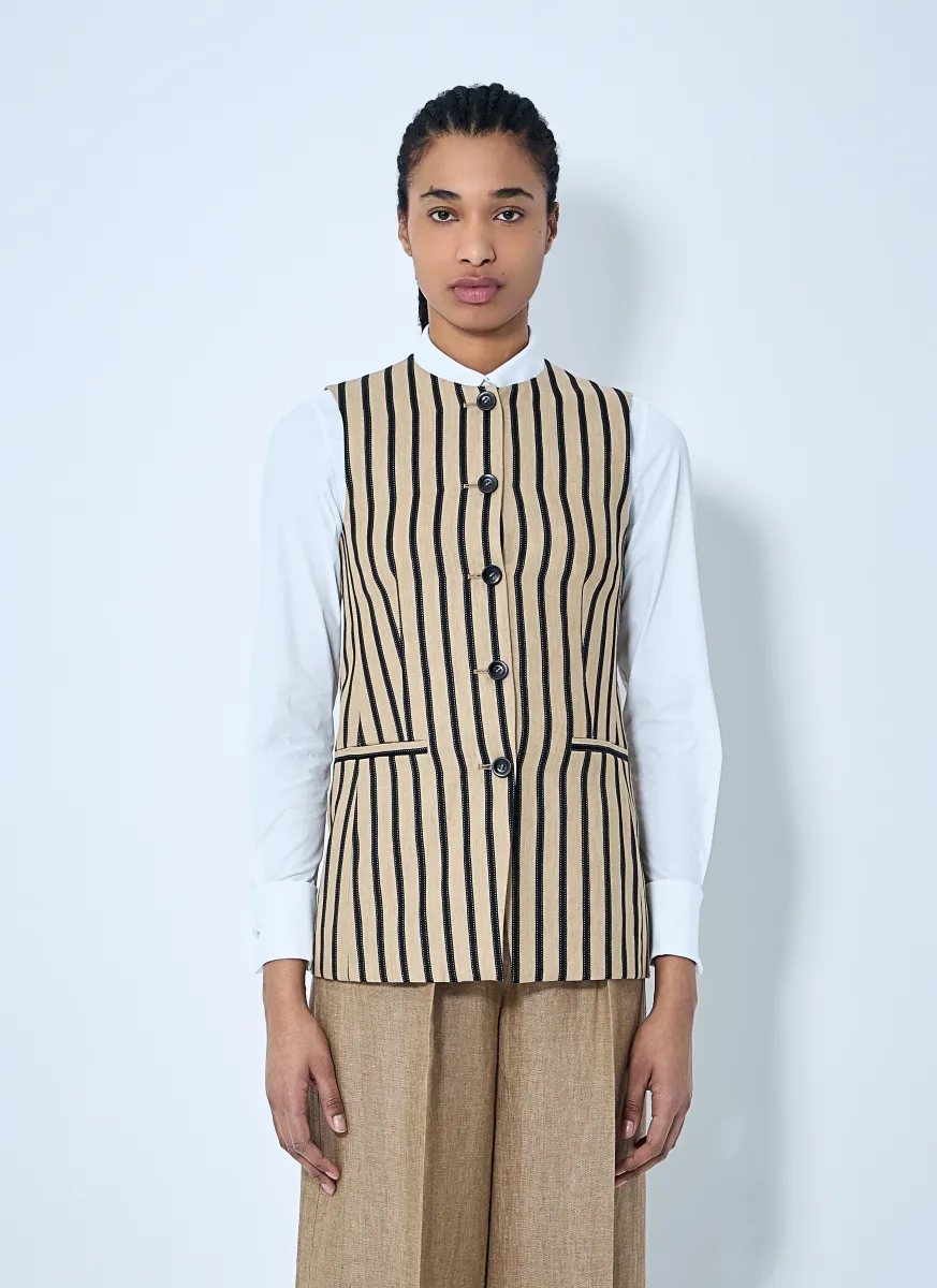 Striped Waistcoat