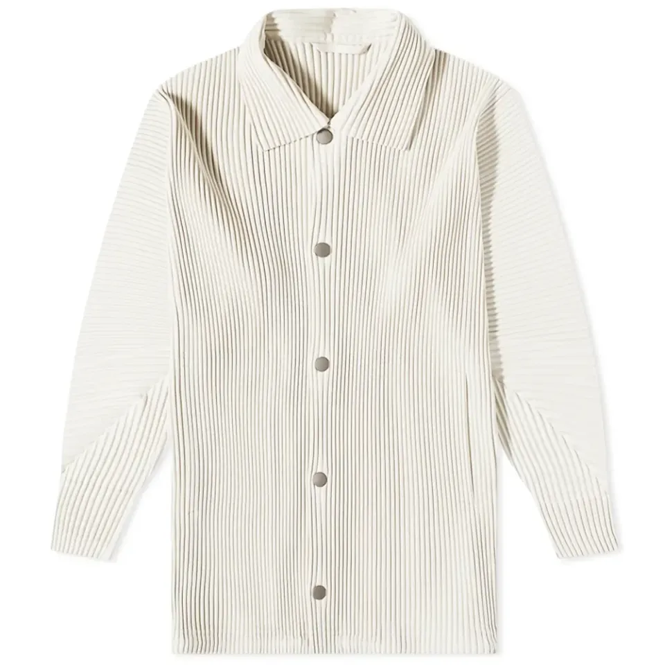 Pleated Overshirt