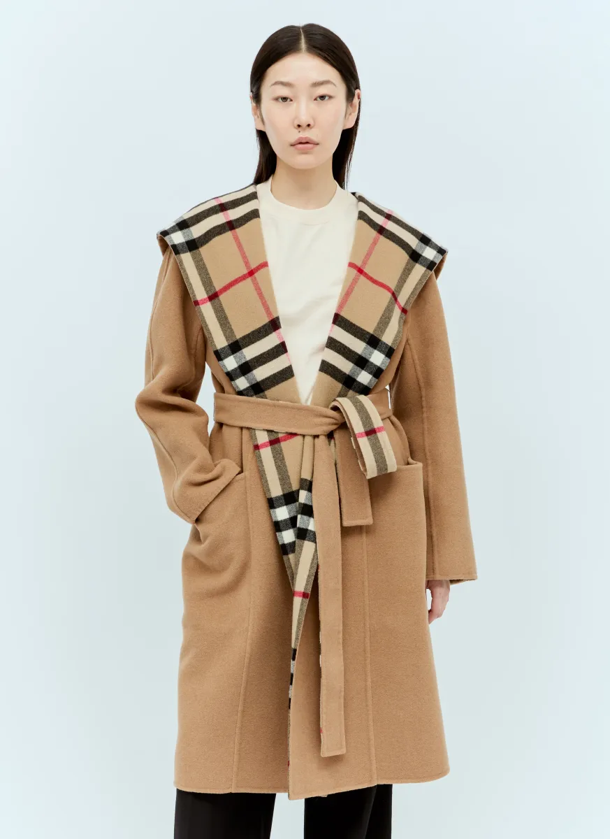 Wool Wrap Coat