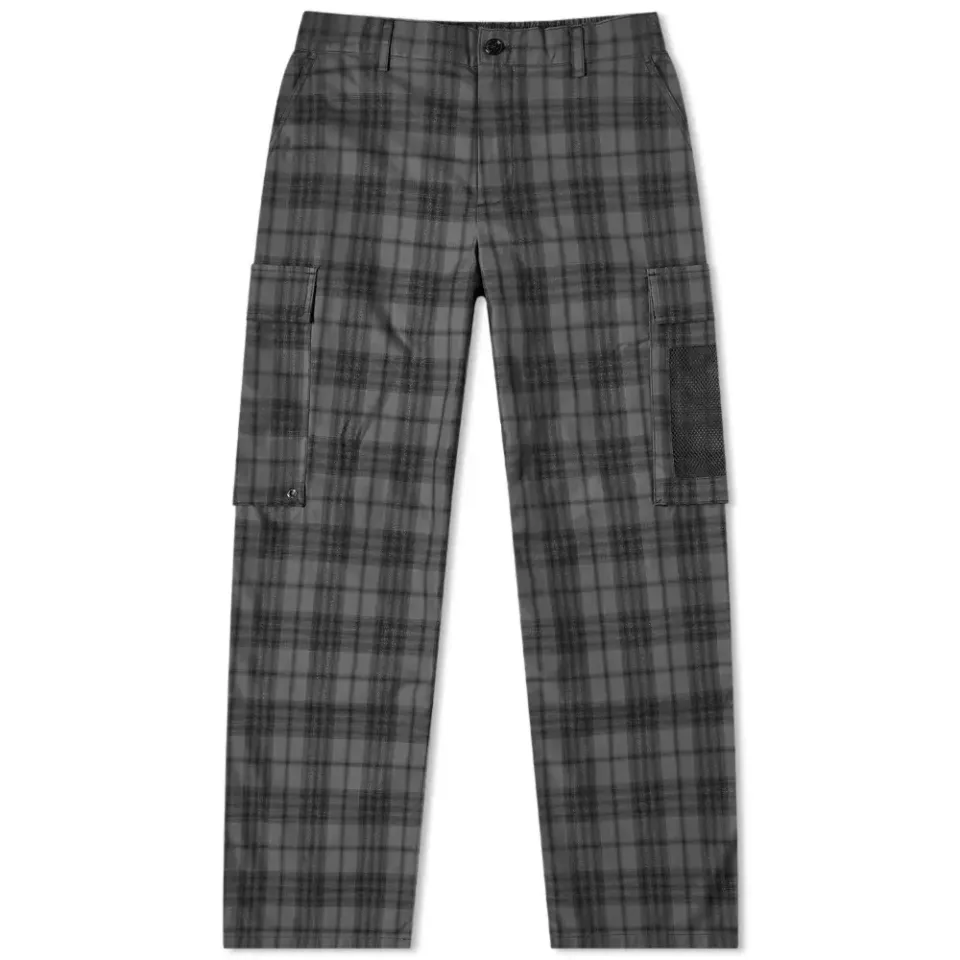 x POP Trading Company Belstone Check Cargo Pant