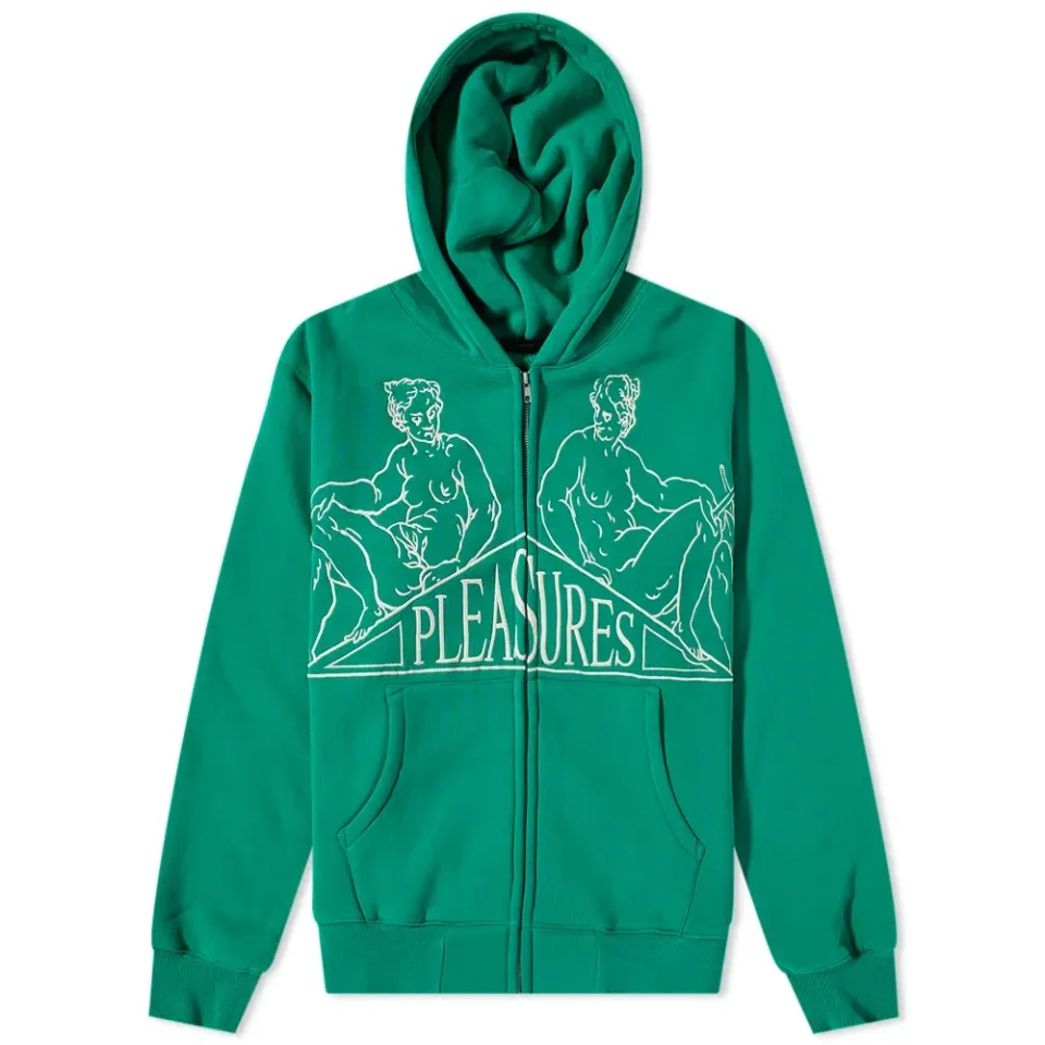 Squeeze Logo Zip Hoodie