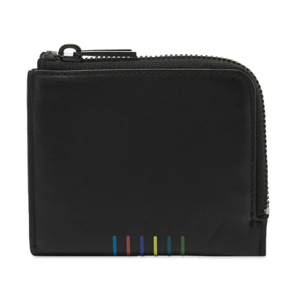 Zip Stripe Wallet