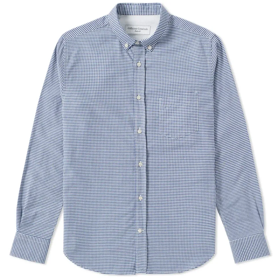 Button Down Gingham Shirt
