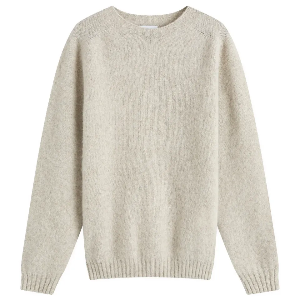 Birnir Brushed Lambswool Crew Jumper