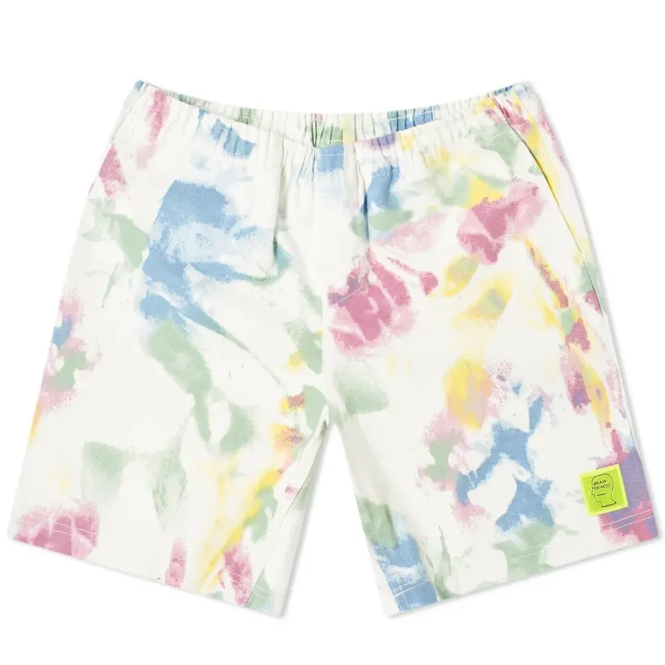 Reflective Logo Head PVC Beach Short