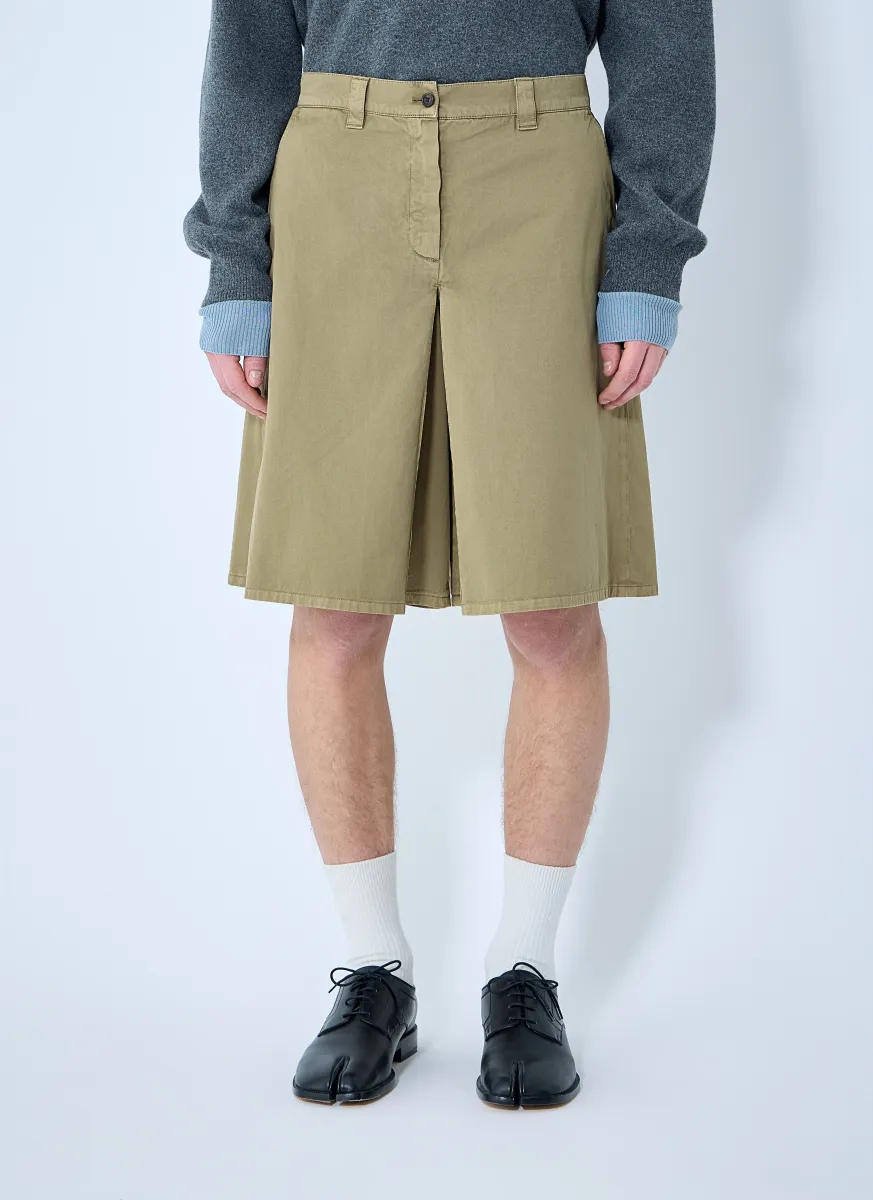 Garment-Dyed Skirt
