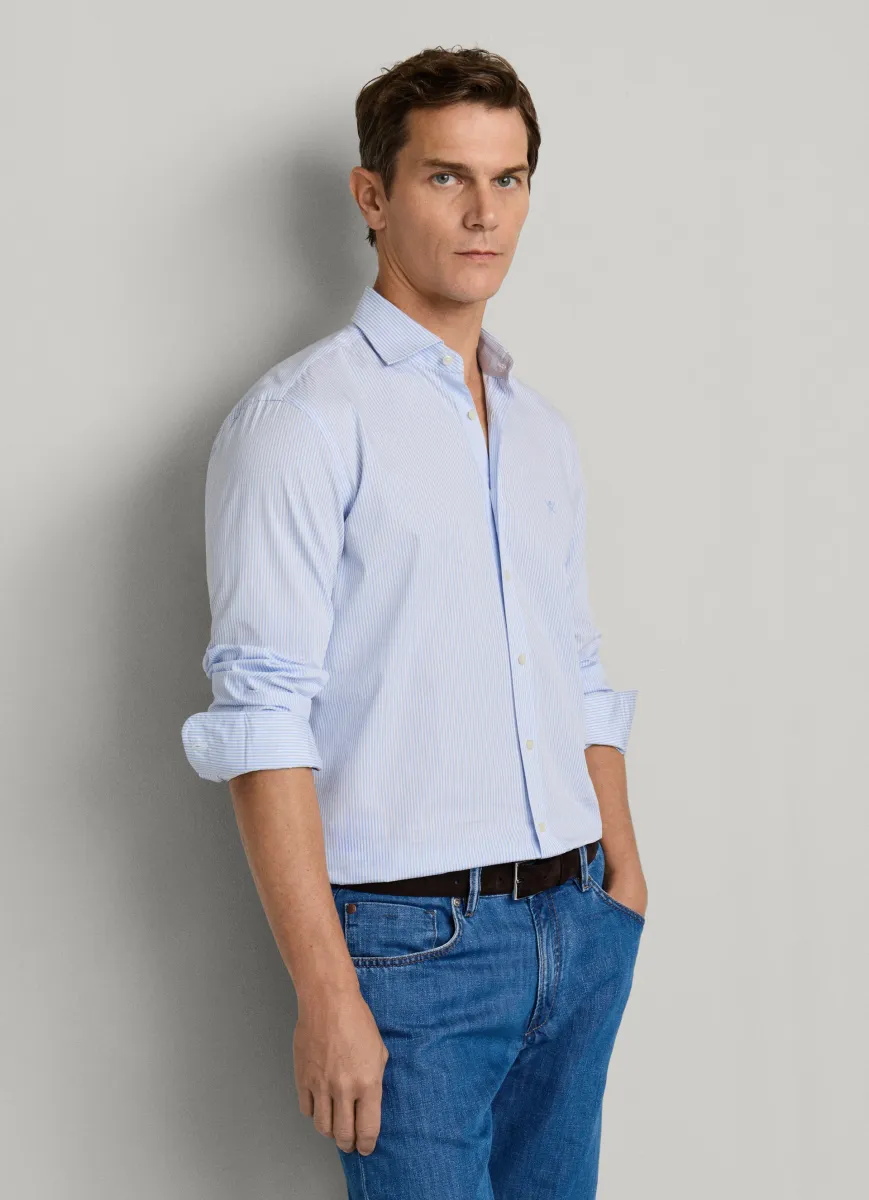 Tailored Fit City Bengal Stripe Shirt