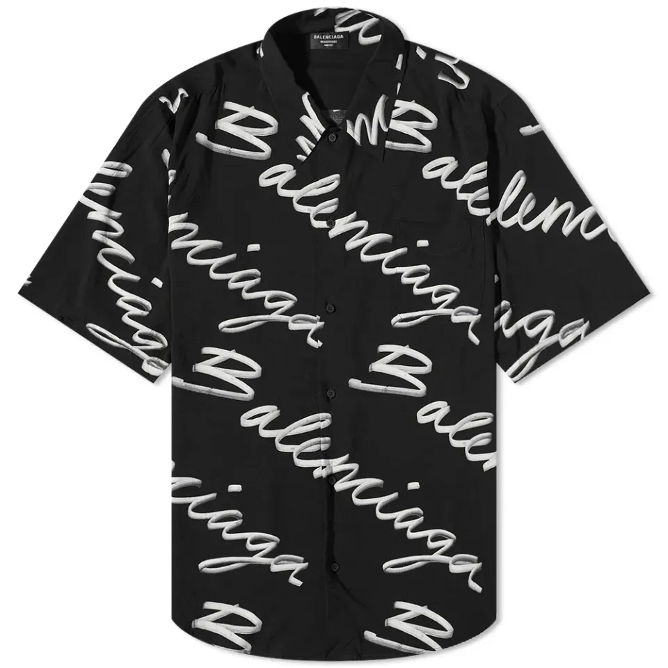 Script Logo Short Sleeve Shirt