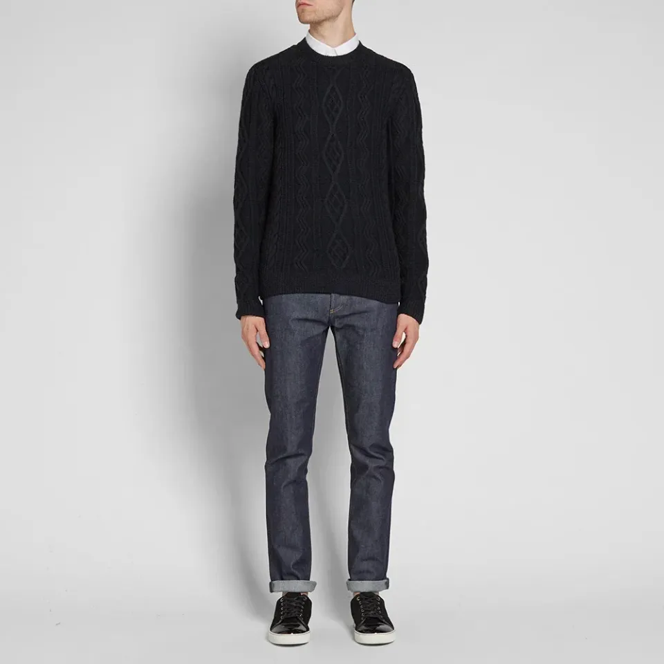 A.P.C. Jacques Yves Cable Crew Knit