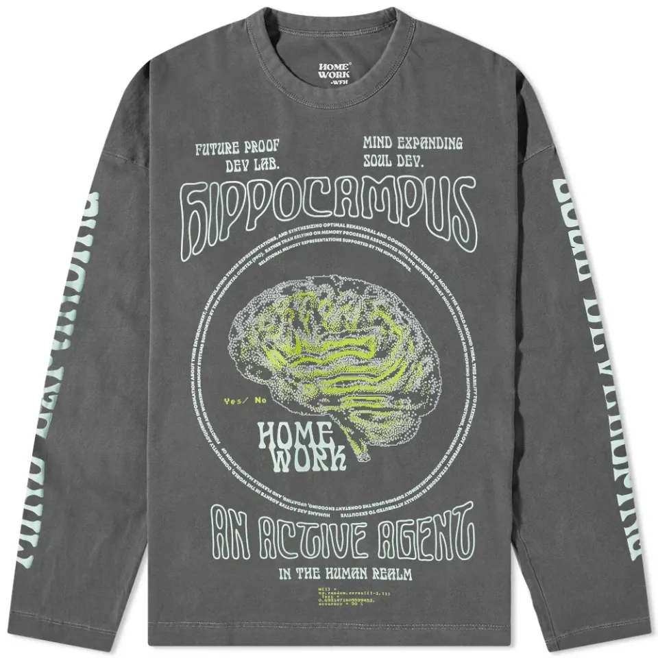 Hippocampus Long Sleeve T-Shirt
